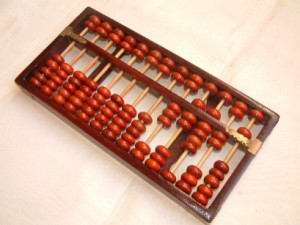 Picture of an abacus